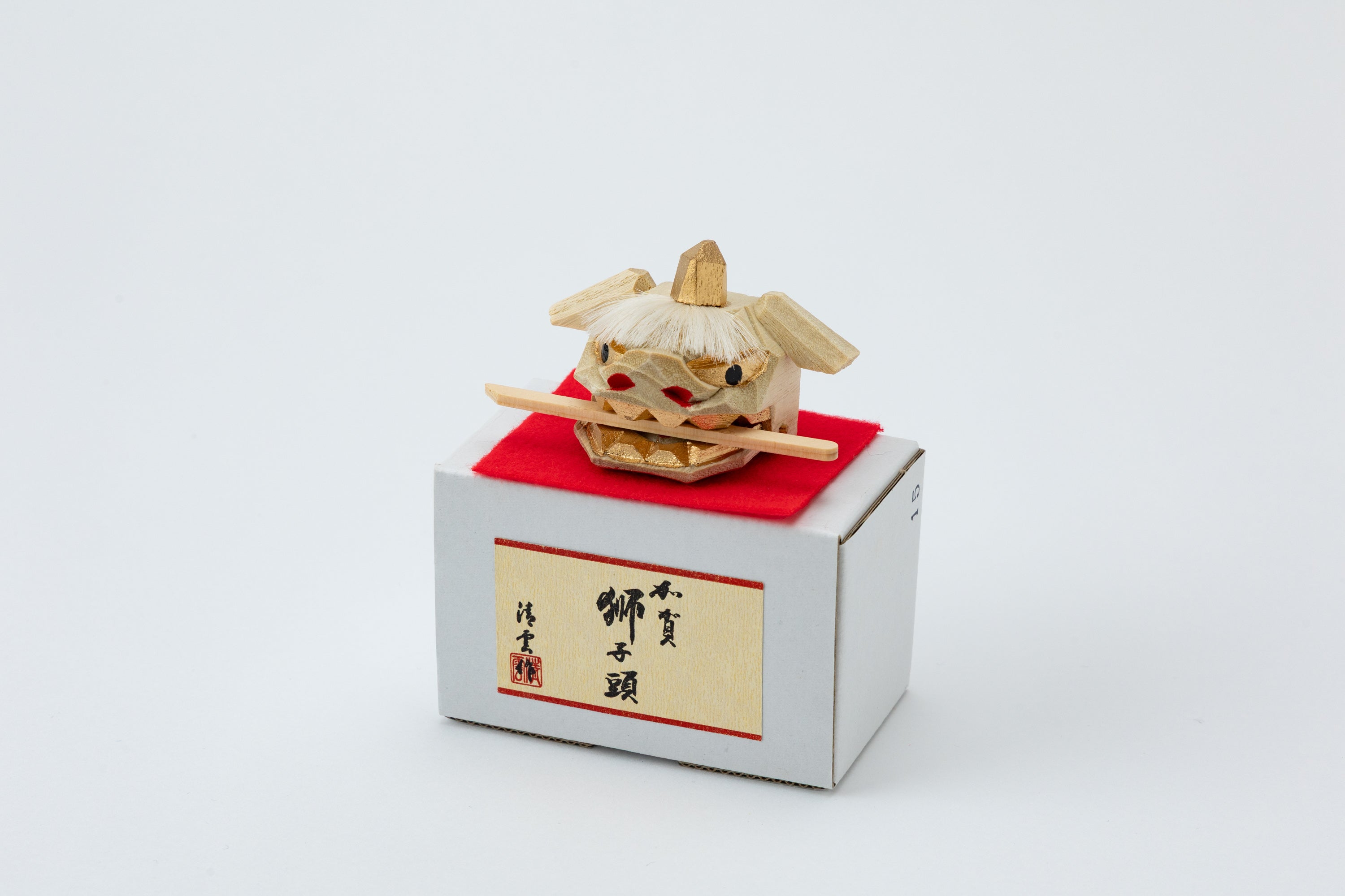 加賀獅子頭（化粧箱付き）H15