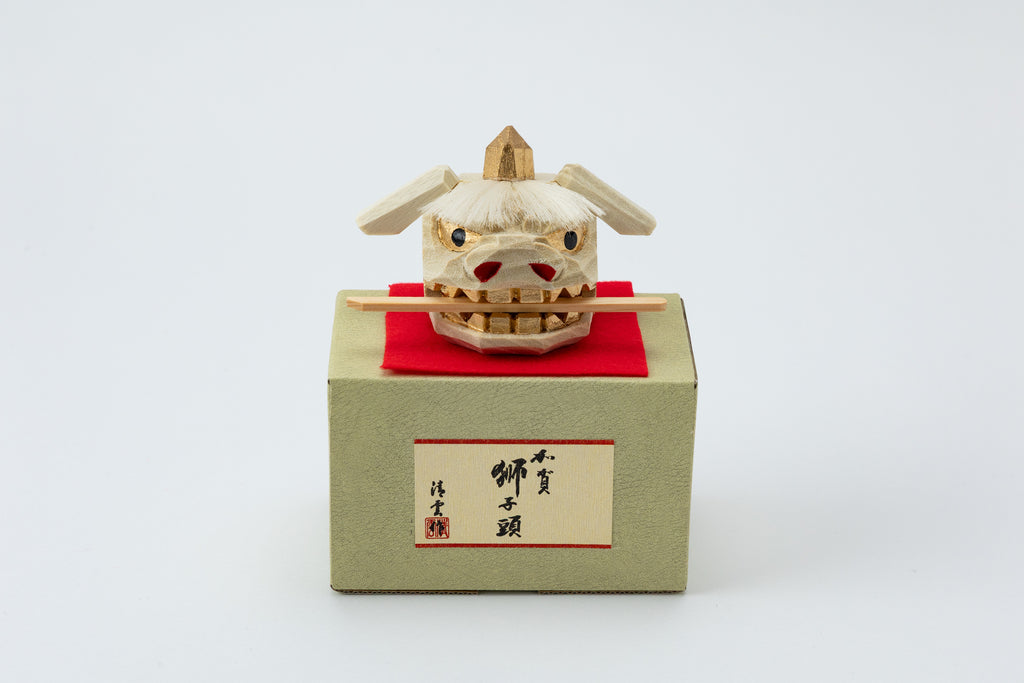 加賀獅子頭（化粧箱付き）H20