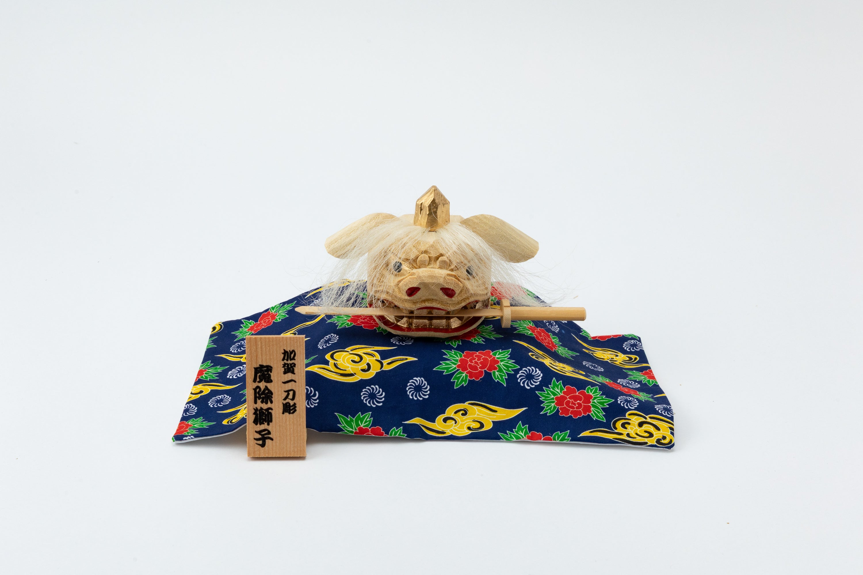 加賀獅子頭（ガラスケース付）G25