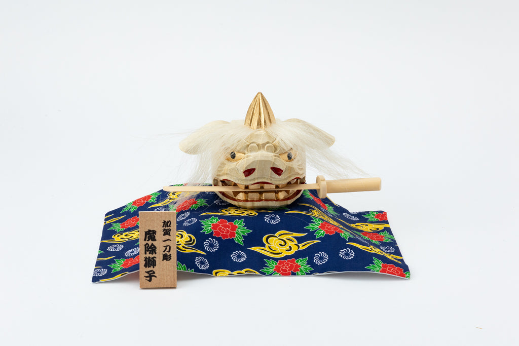加賀獅子頭（ガラスケース付）G30