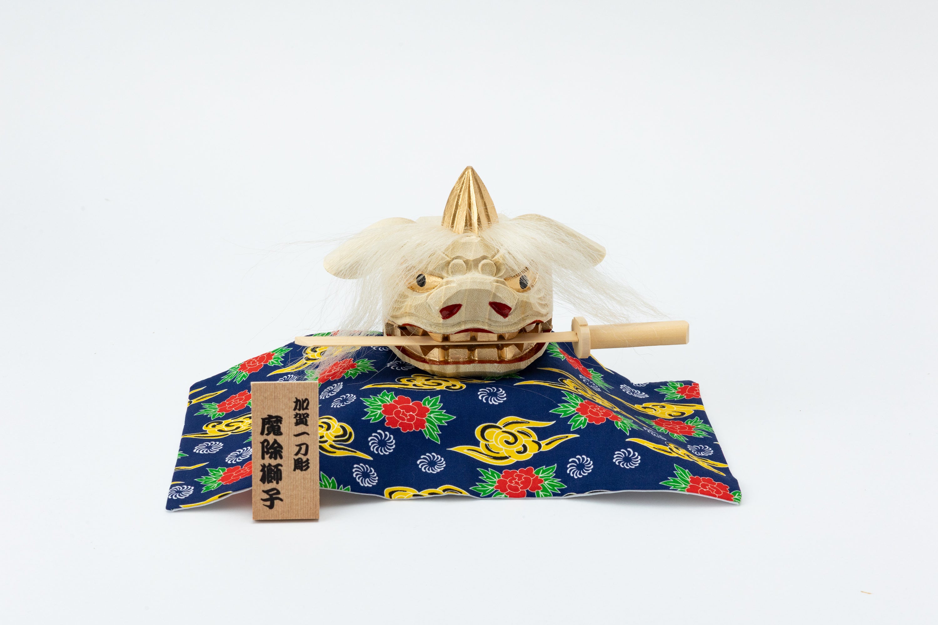 加賀獅子頭（ガラスケース付）G30