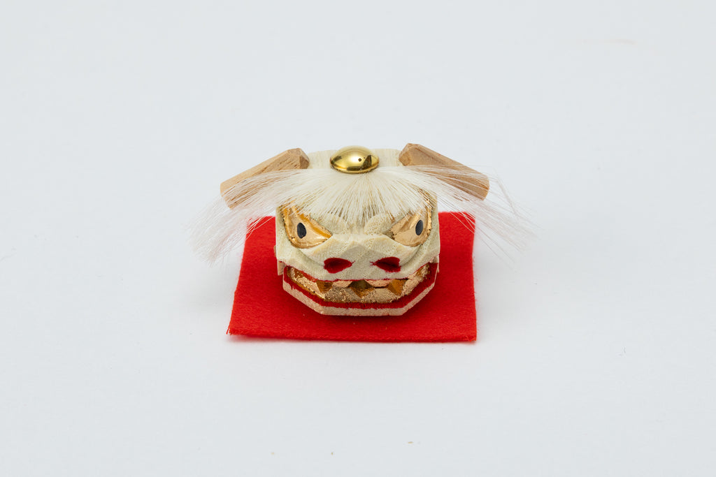 夫婦加賀獅子頭小（化粧箱・一対入り）MH10