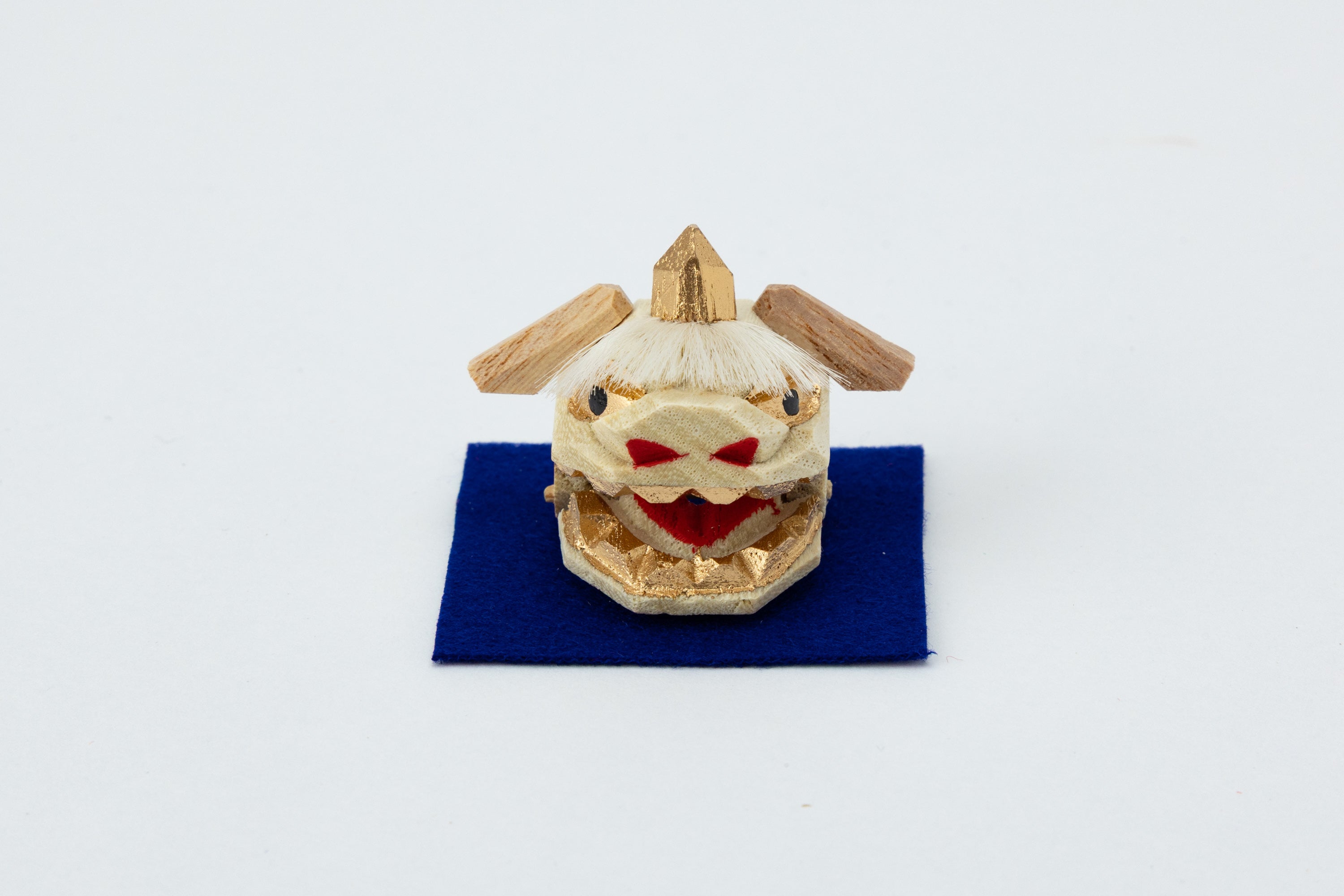 夫婦加賀獅子頭小（化粧箱・一対入り）MH10