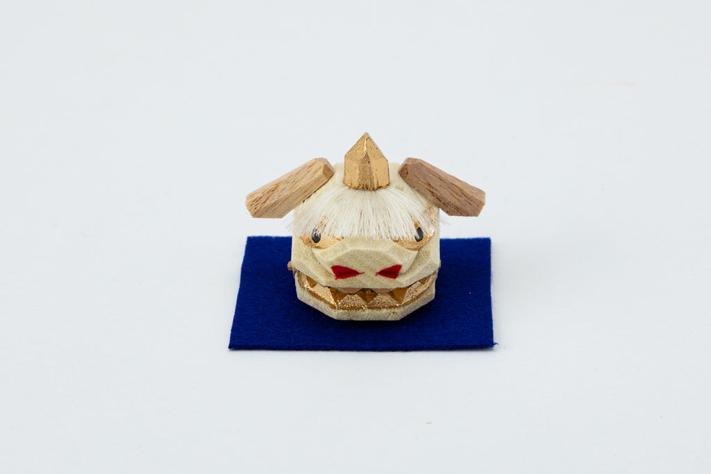 夫婦加賀獅子頭小（化粧箱・一対入り）MH10