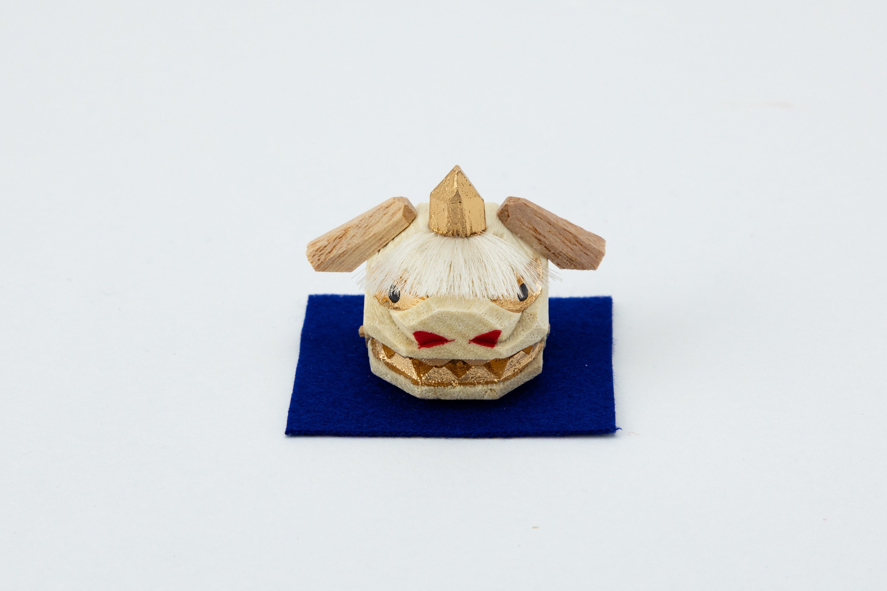 夫婦加賀獅子頭小（化粧箱・一対入り）MH10