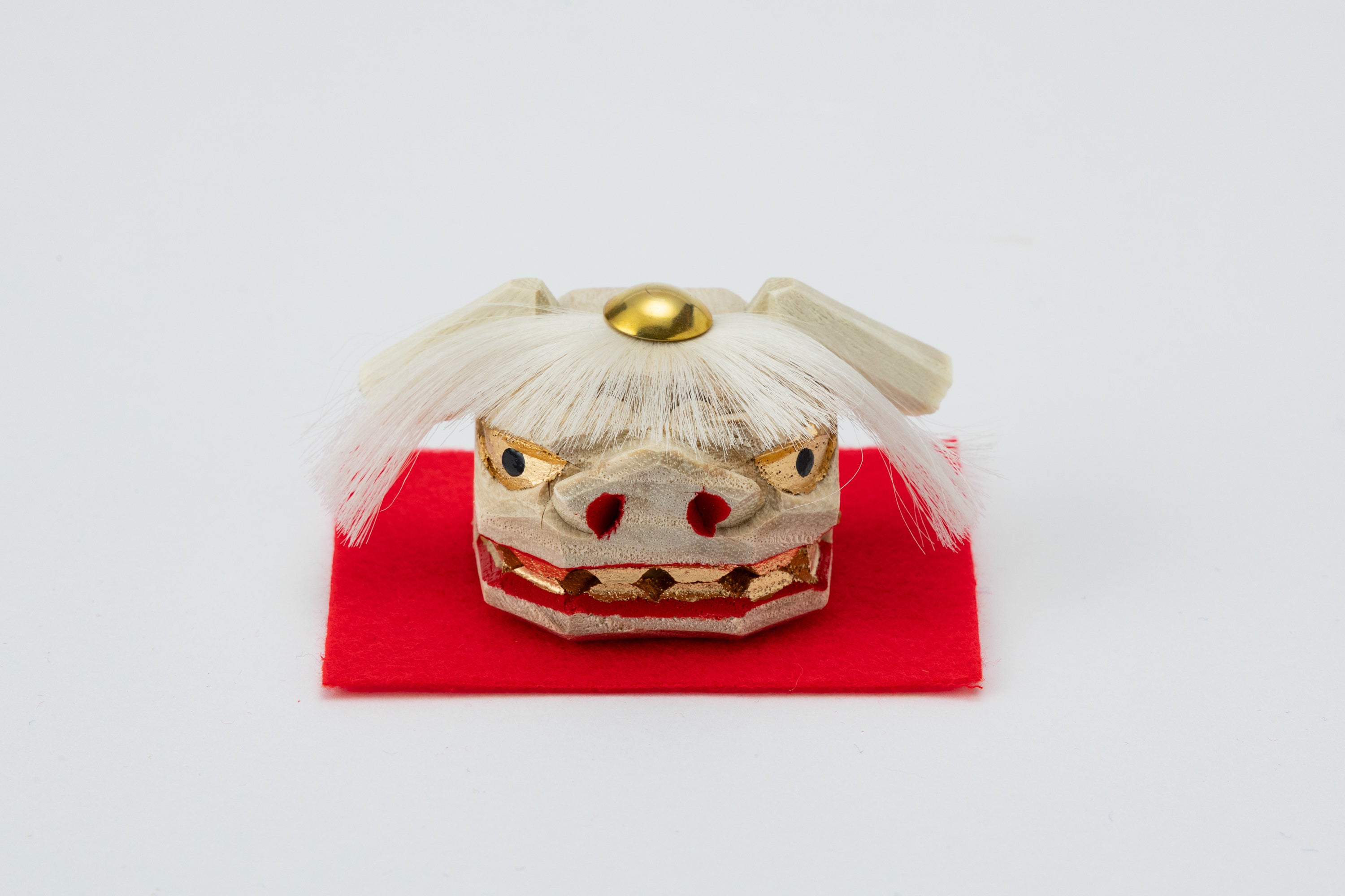 夫婦加賀獅子頭小（化粧箱・一対入り）MH15