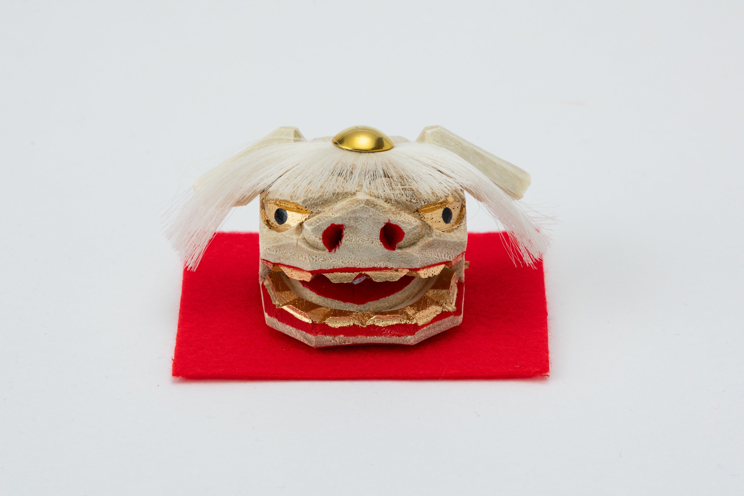 夫婦加賀獅子頭小（化粧箱・一対入り）MH15
