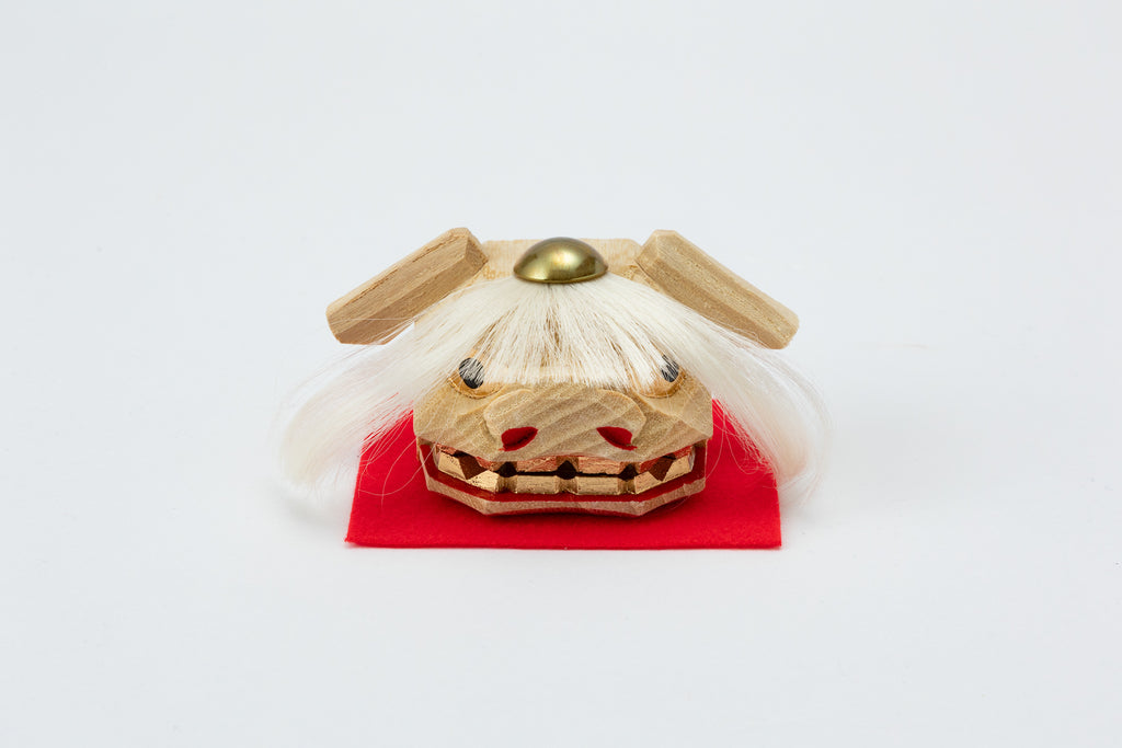 夫婦加賀獅子頭小（化粧箱・一対入り）MH20