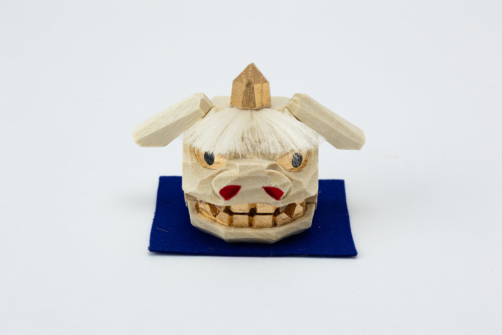 夫婦加賀獅子頭小（化粧箱・一対入り）MH20