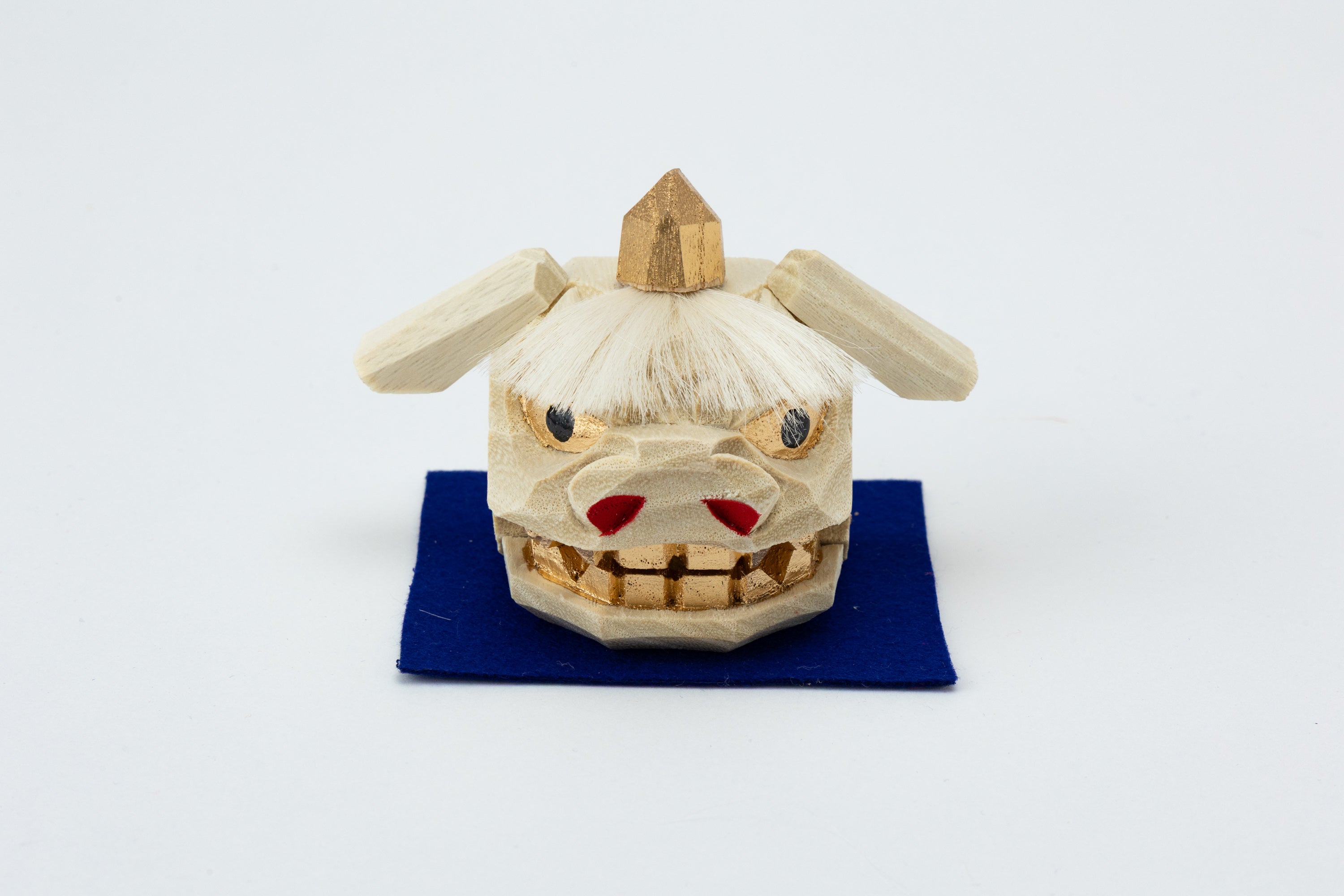 夫婦加賀獅子頭小（化粧箱・一対入り）MH20