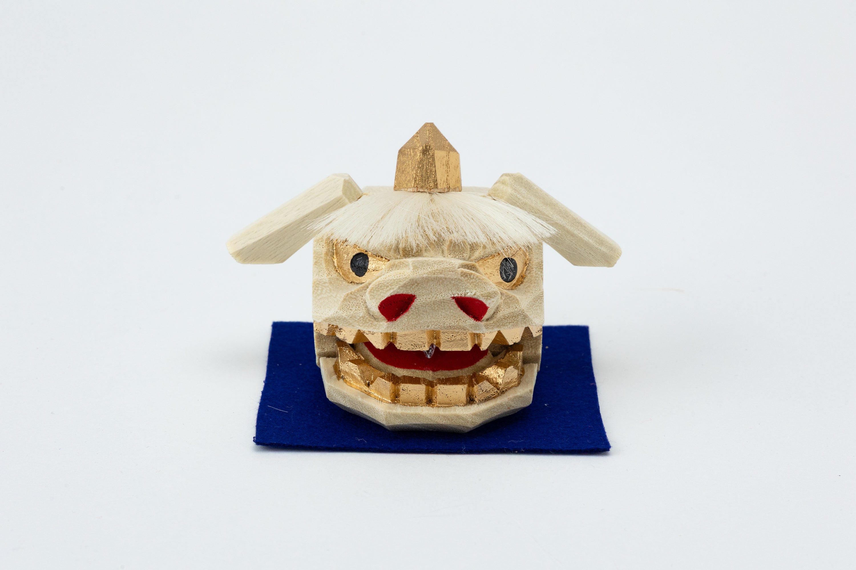 夫婦加賀獅子頭小（化粧箱・一対入り）MH20