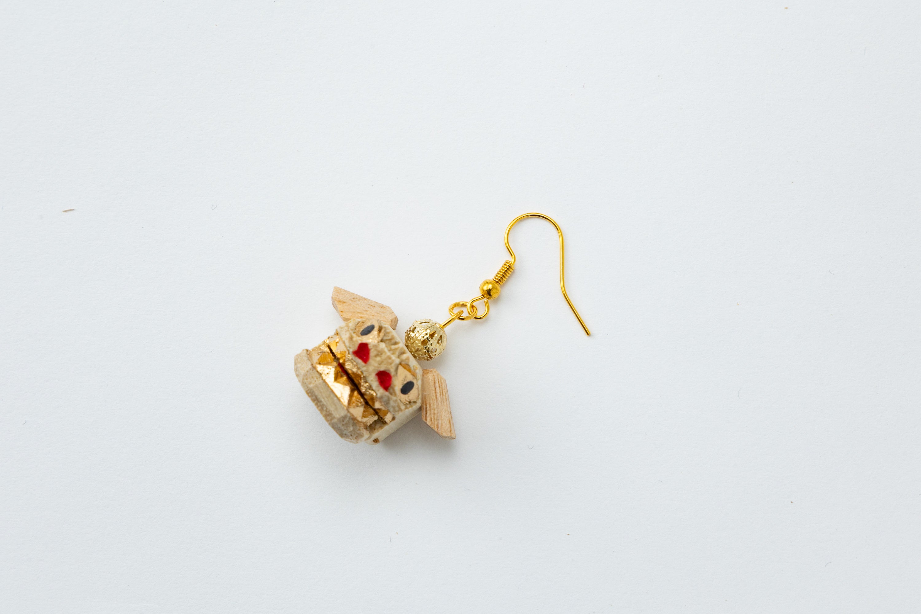 加賀獅子頭 耳飾り（ピアス／イヤリング）