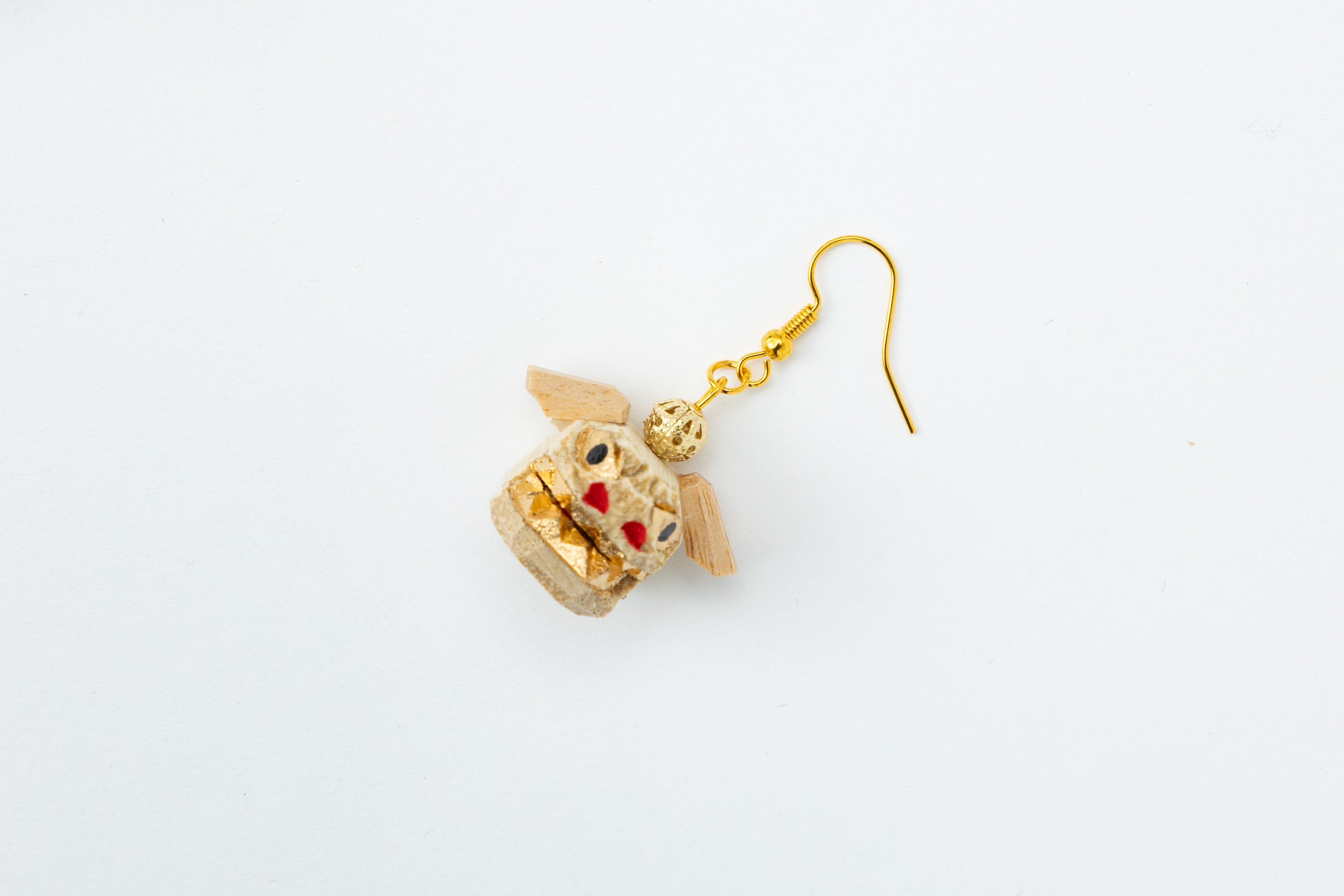 加賀獅子頭 耳飾り（ピアス／イヤリング）